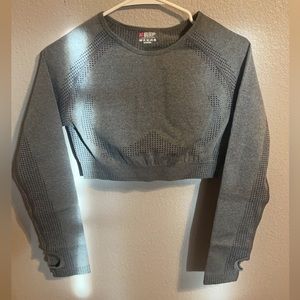 Crop workout long sleeve shirt #27